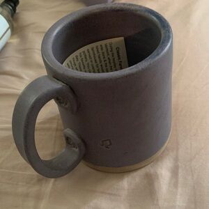 Charming Purple Stoneware Mug